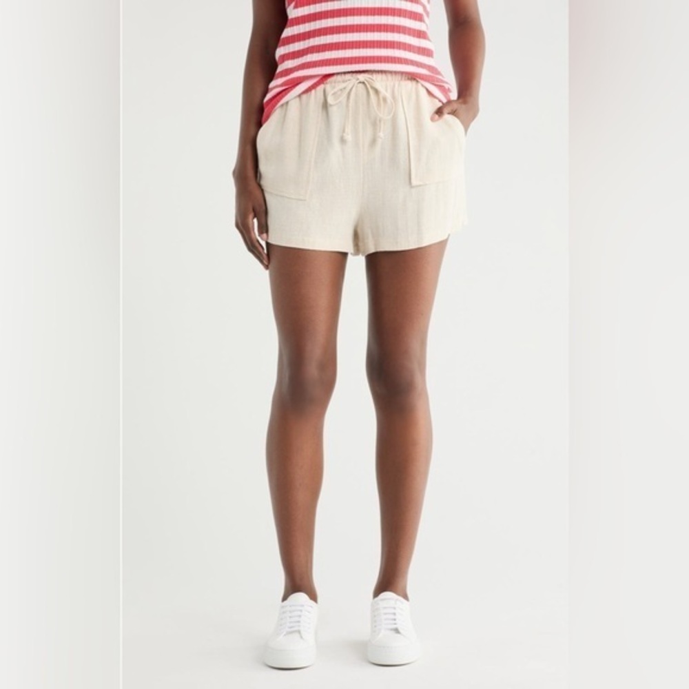 NEW…Bobeau Patch Pocket Drawstring Shorts